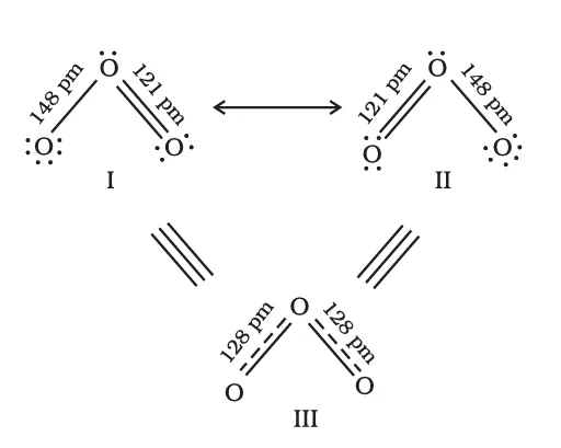 resonance in ozone